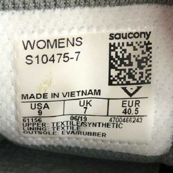 Saucony Womens Cohesion 6 Running Shoes Size 9 - Picture 7 of 7